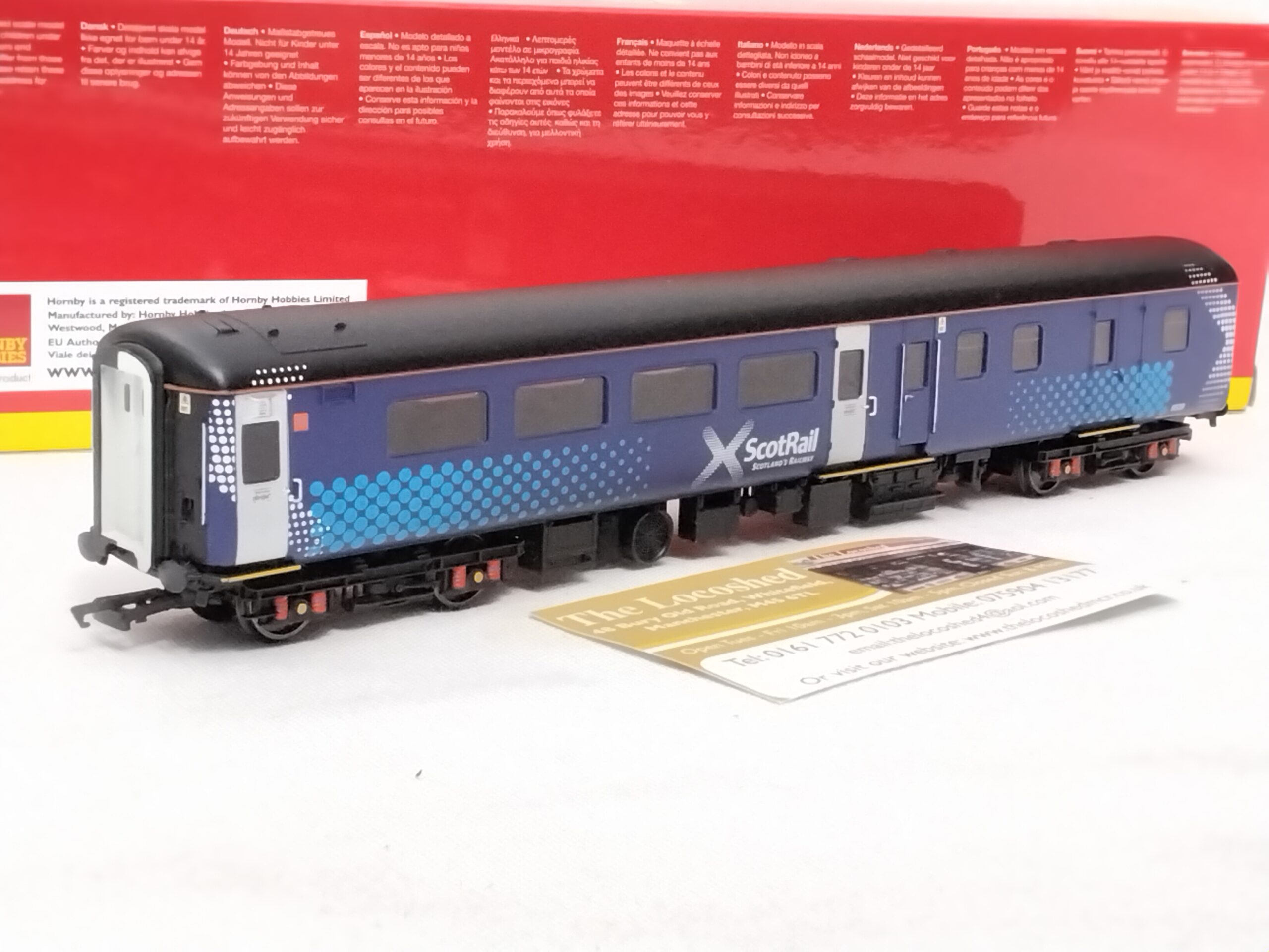 Hornby R4892 Ex BR MKf Brake second Open in Scotrail Livery No 9539