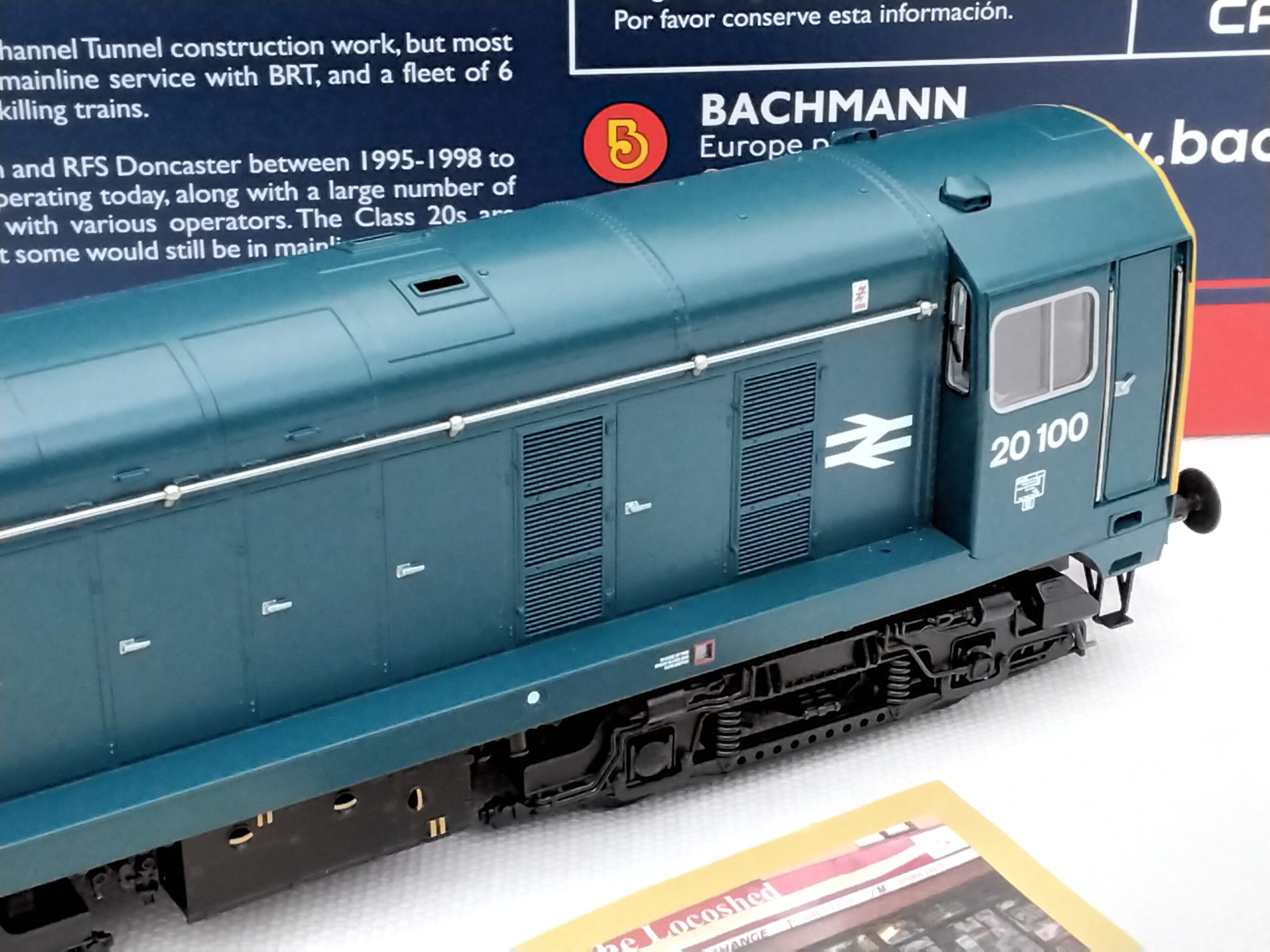 Bachmann 35-356RJ BR Type 1 Class 20100 in BR Blue with Scottie Dog - Image 6