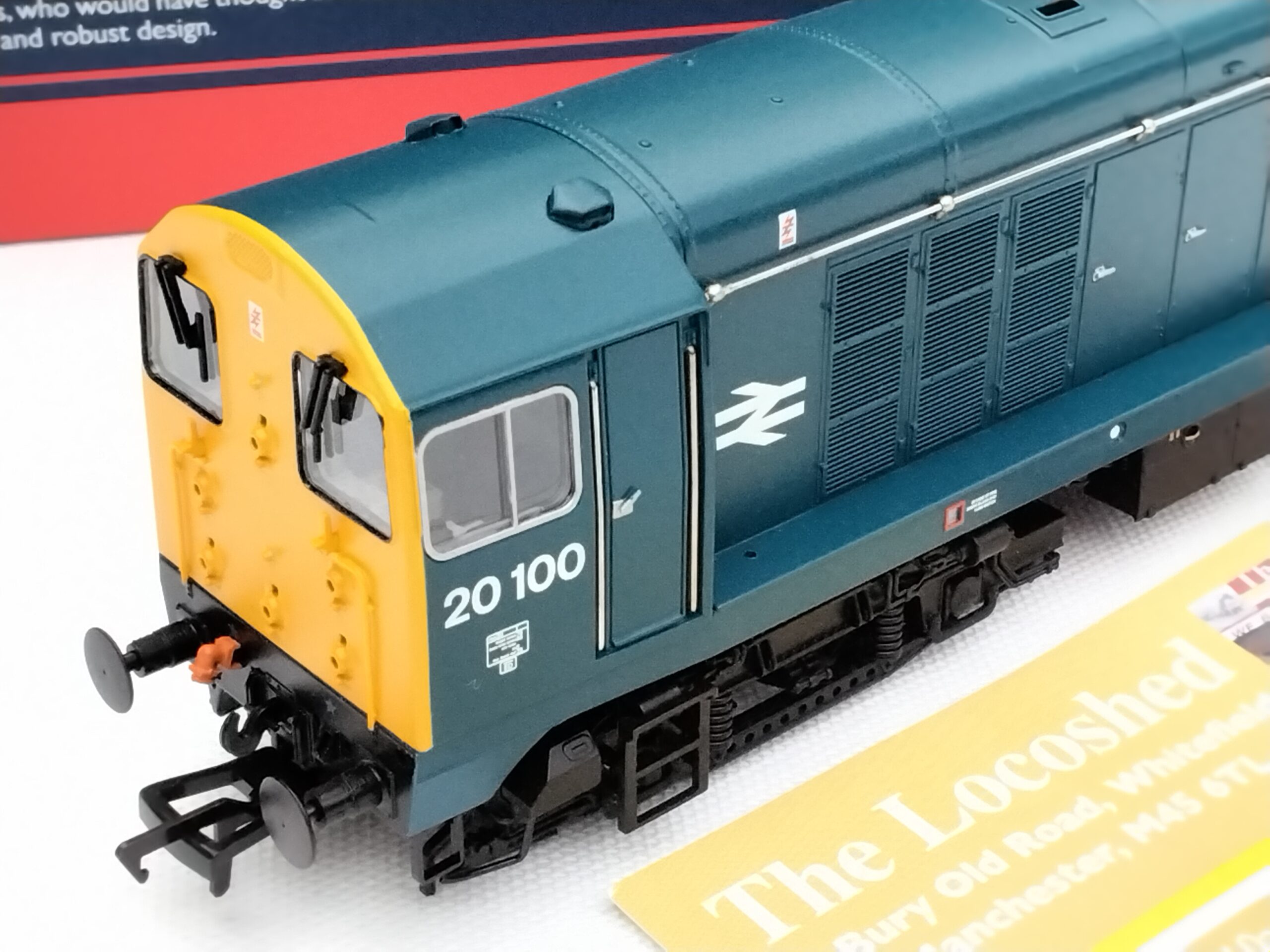 Bachmann 35-356RJ BR Type 1 Class 20100 in BR Blue with Scottie Dog - Image 4