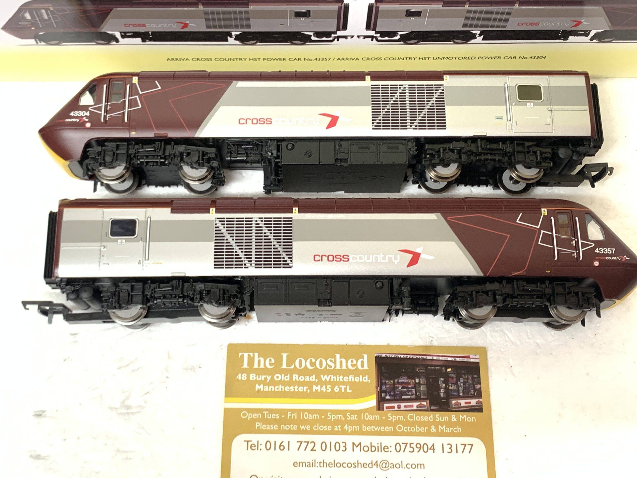 Hornby R3808 Arriva Cross Country Class 43 HST Train Pack - Image 3