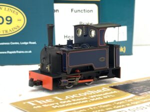 Rapido 986202 Kerr Stuart Sirdar 'What if' Short Tank Lined Dark Blue